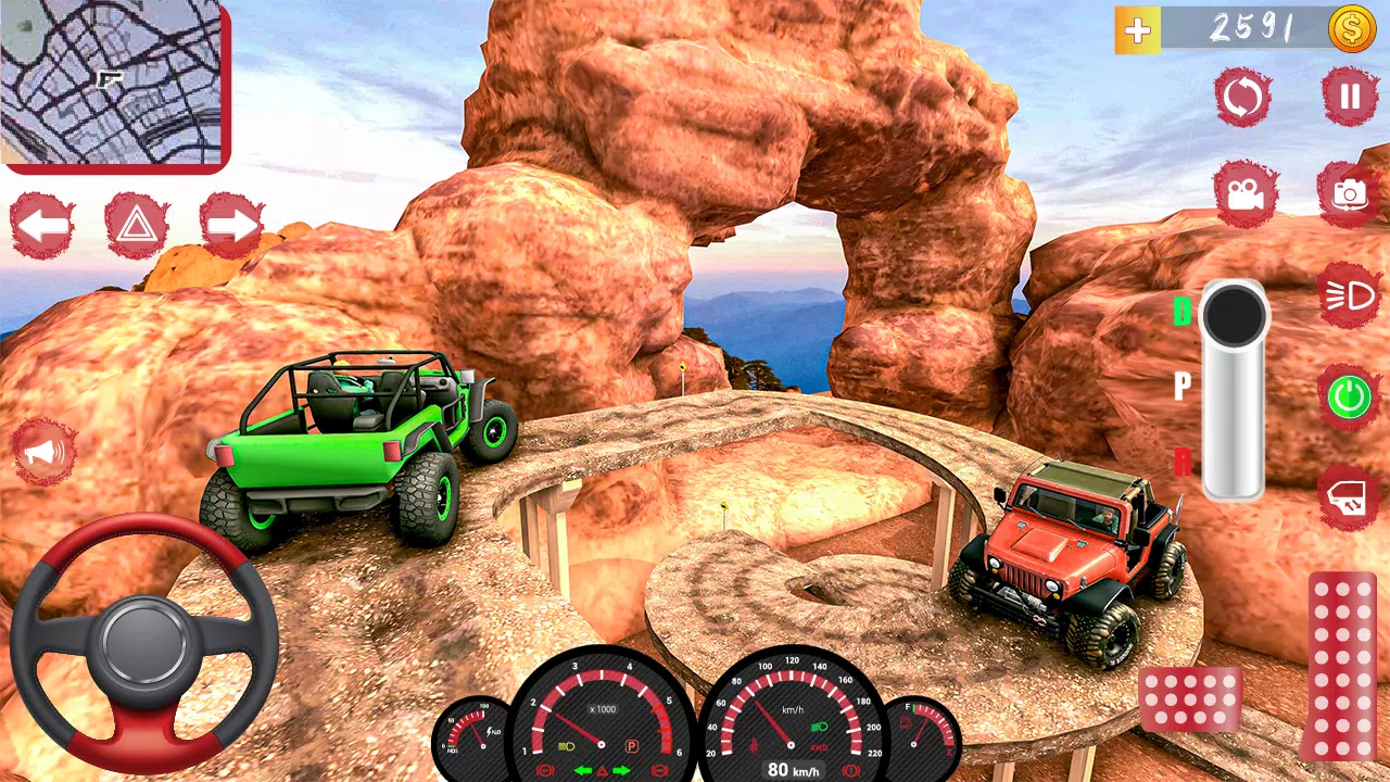 Mud Jeep Mud Driving Simulator Capture d'écran 2