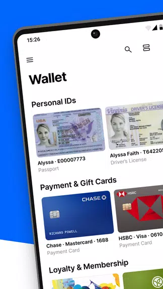 Folio: Digital Wallet App Screenshot 0