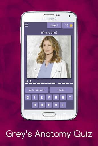 Grey’s Anatomy Quiz - Guess al Captura de pantalla 0