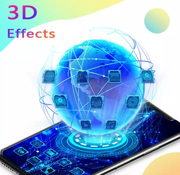 U Launcher 3D ภาพหน้าจอ 0