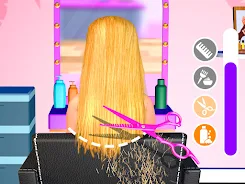 Schermata Hair Salon Makeover Girl Games 3