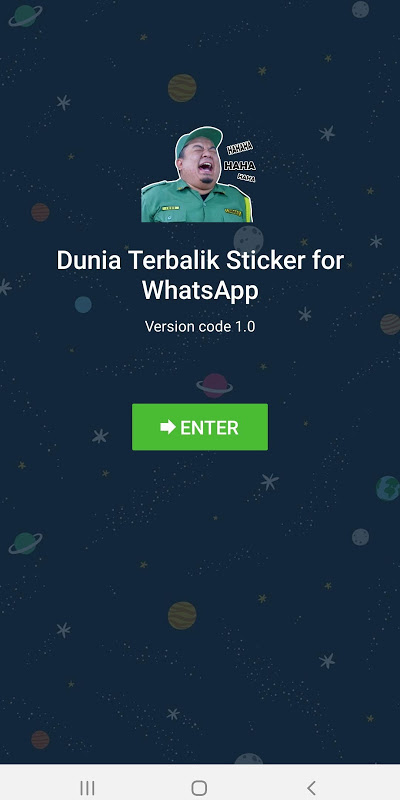 Dunia Terbalik WA Sticker スクリーンショット 0