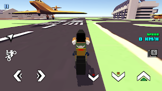 Blocky Moto Racing: Bike Rider Скриншот 3