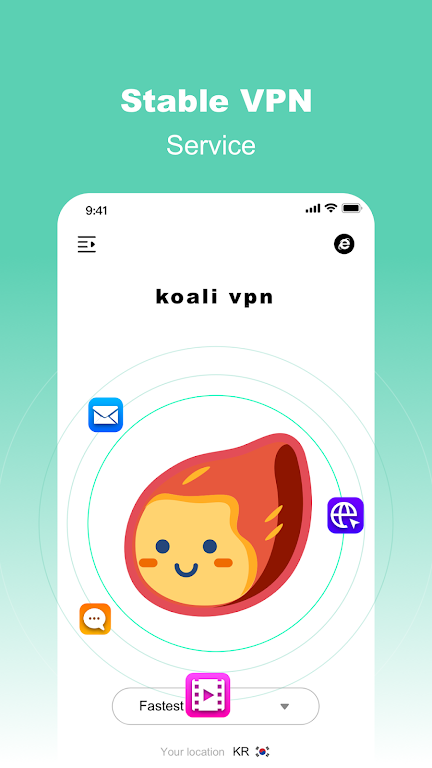 KoaliVPN Captura de tela 0