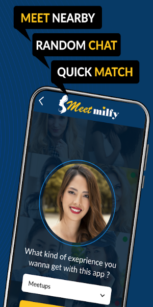 MeetMilfy - Real Women Meetups Capture d'écran 1