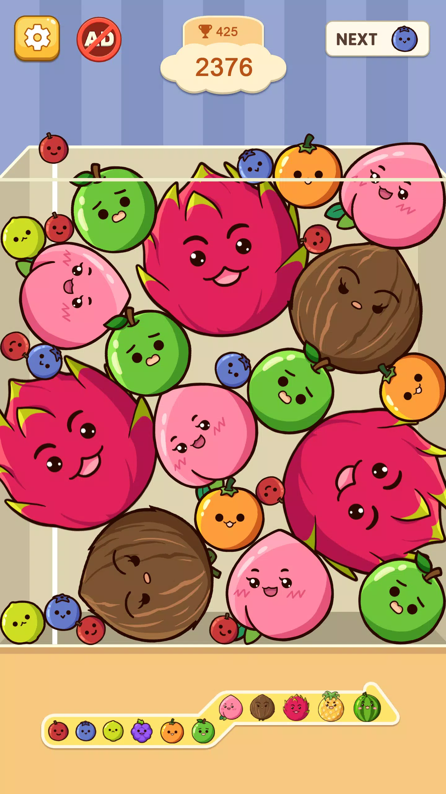 Schermata Fruit Merge: Juicy Drop Game 0