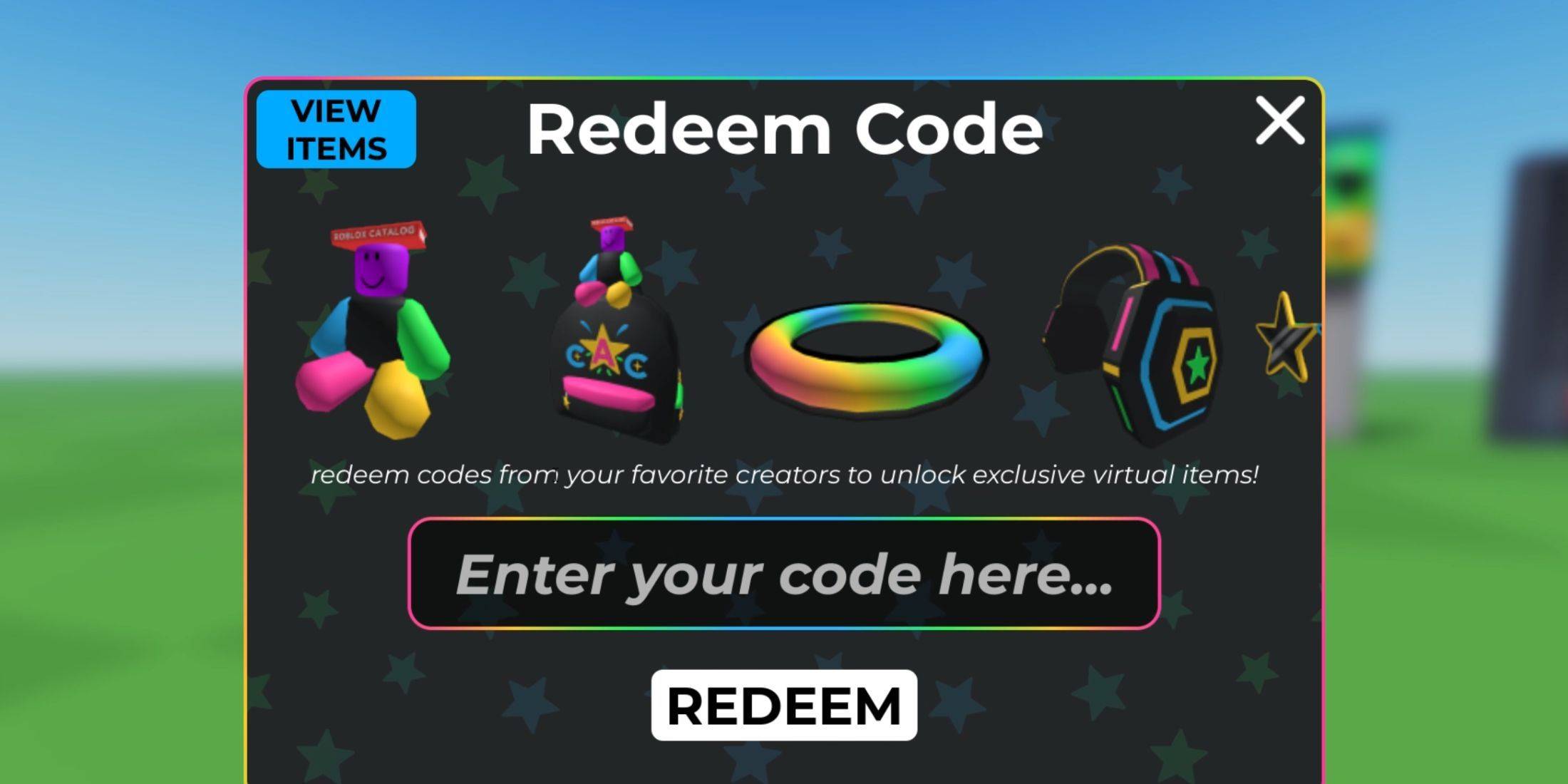 UGC Limited Code Redemption Interface