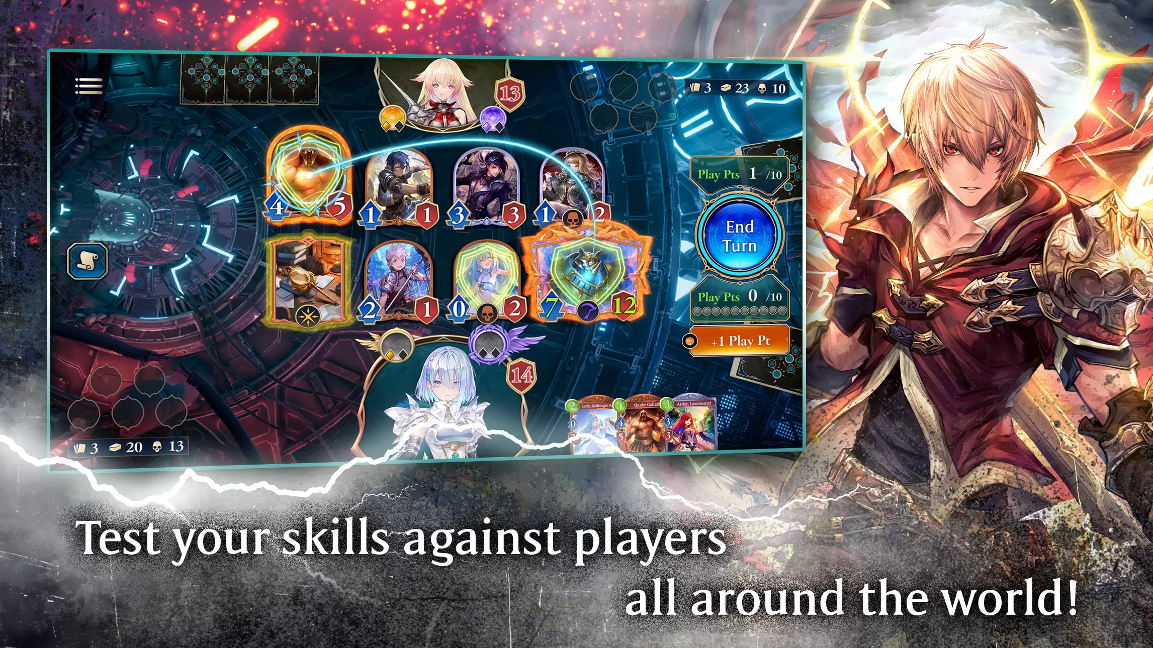 Shadowverse: Mundo na lampas sa gameplay