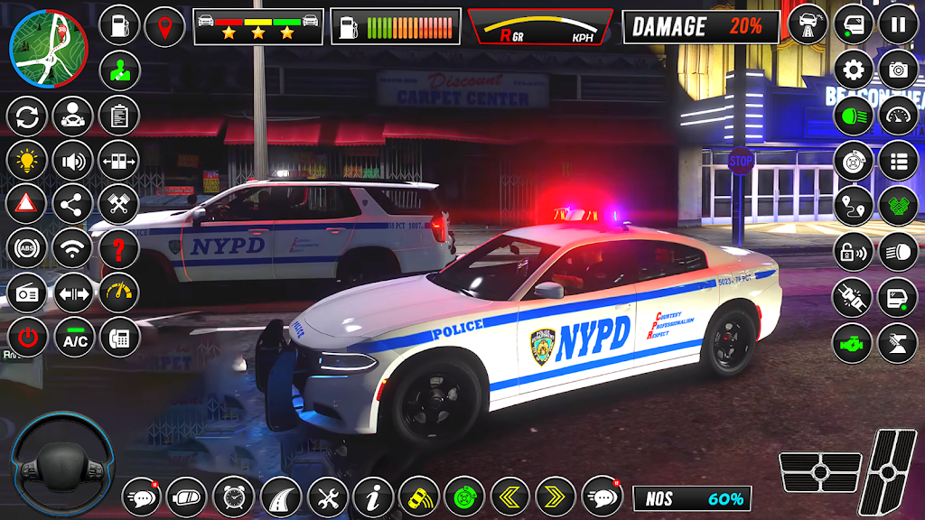 Police Car Chase: Car Games 3D 스크린샷 1