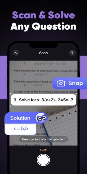 Nerd AI - Tutor & Math Helper Tangkapan skrin 0