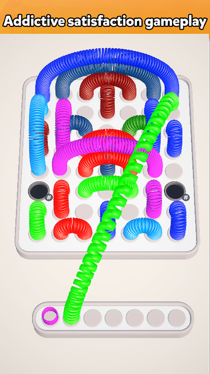 Schermata Slinky Jam 3D - Sort puzzle 2