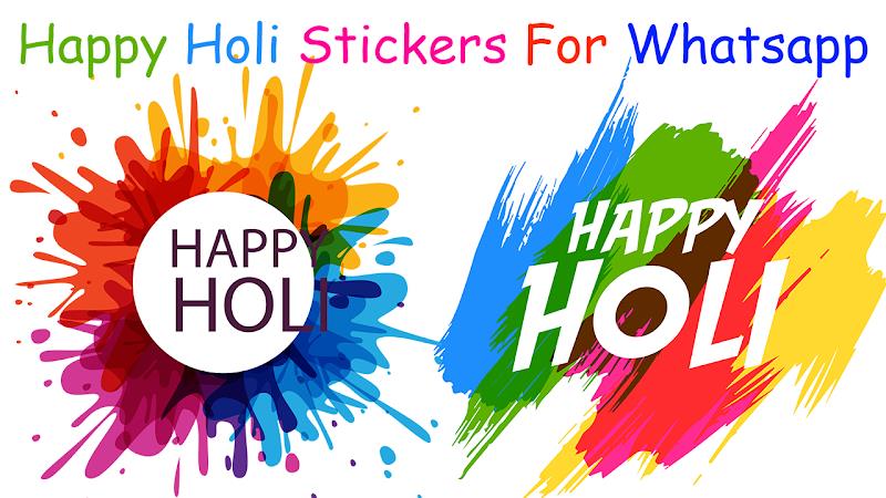 Holi Stickers and Holi Images 螢幕截圖 2