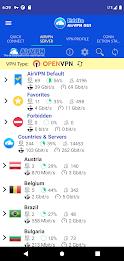 AirVPN Eddie Client GUI Capture d'écran 3