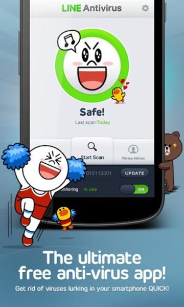 LINE Antivirus Captura de tela 0