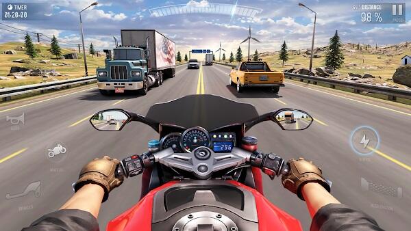 BRR: Moto Bike Racing Game 3D Tangkapan skrin 0