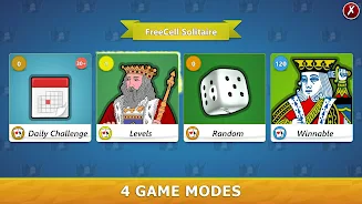 FreeCell Solitaire - Card Game Captura de tela 2