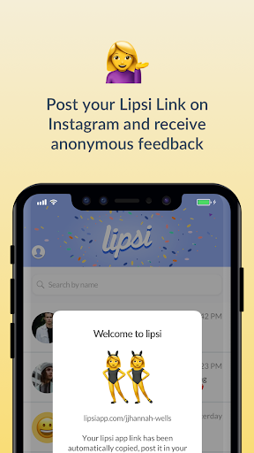 Lipsi - Anonymous messaging Tangkapan skrin 2