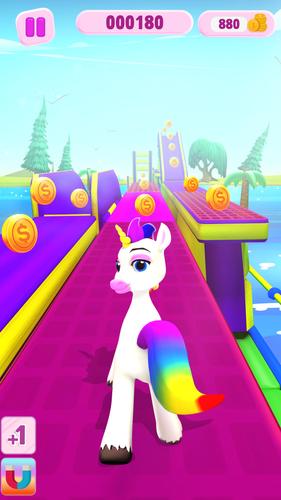 Unicorn Kingdom: Running Games Ekran Görüntüsü 2