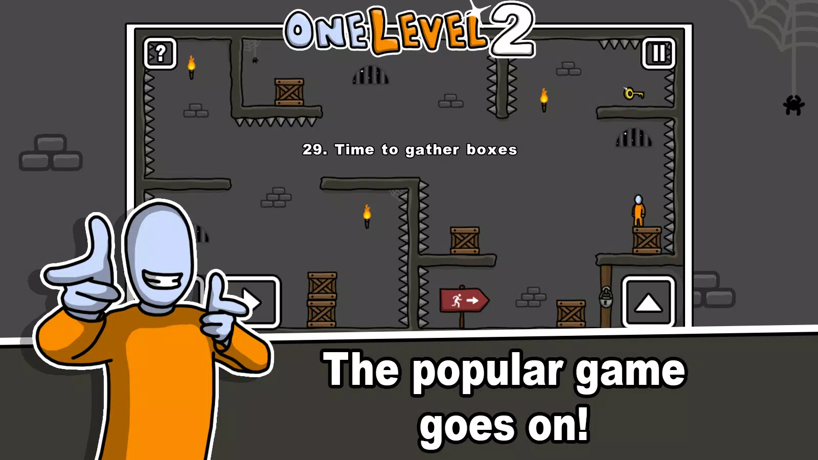 One Level 2 Stickman Jailbreak Ảnh chụp màn hình 0