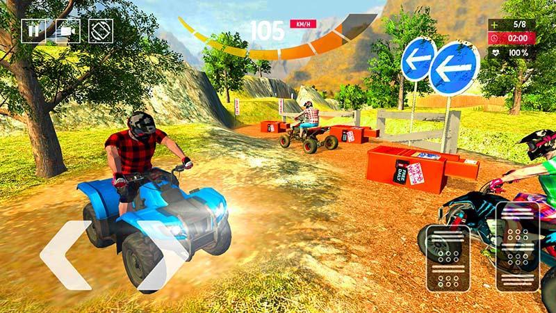 Atv Bike Game - Quad Bike Game Captura de pantalla 2