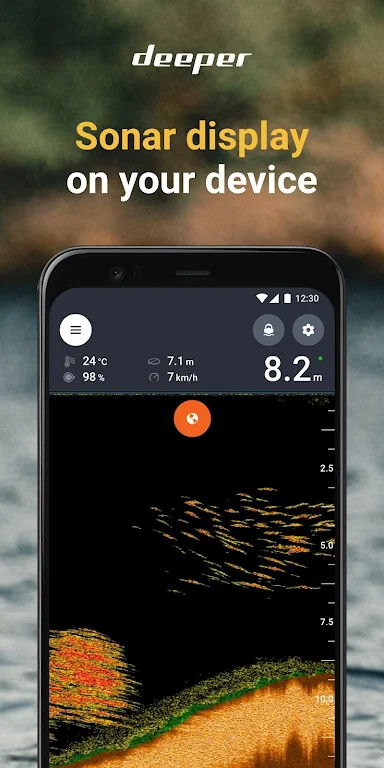 Fish Deeper - Fishing App ภาพหน้าจอ 2