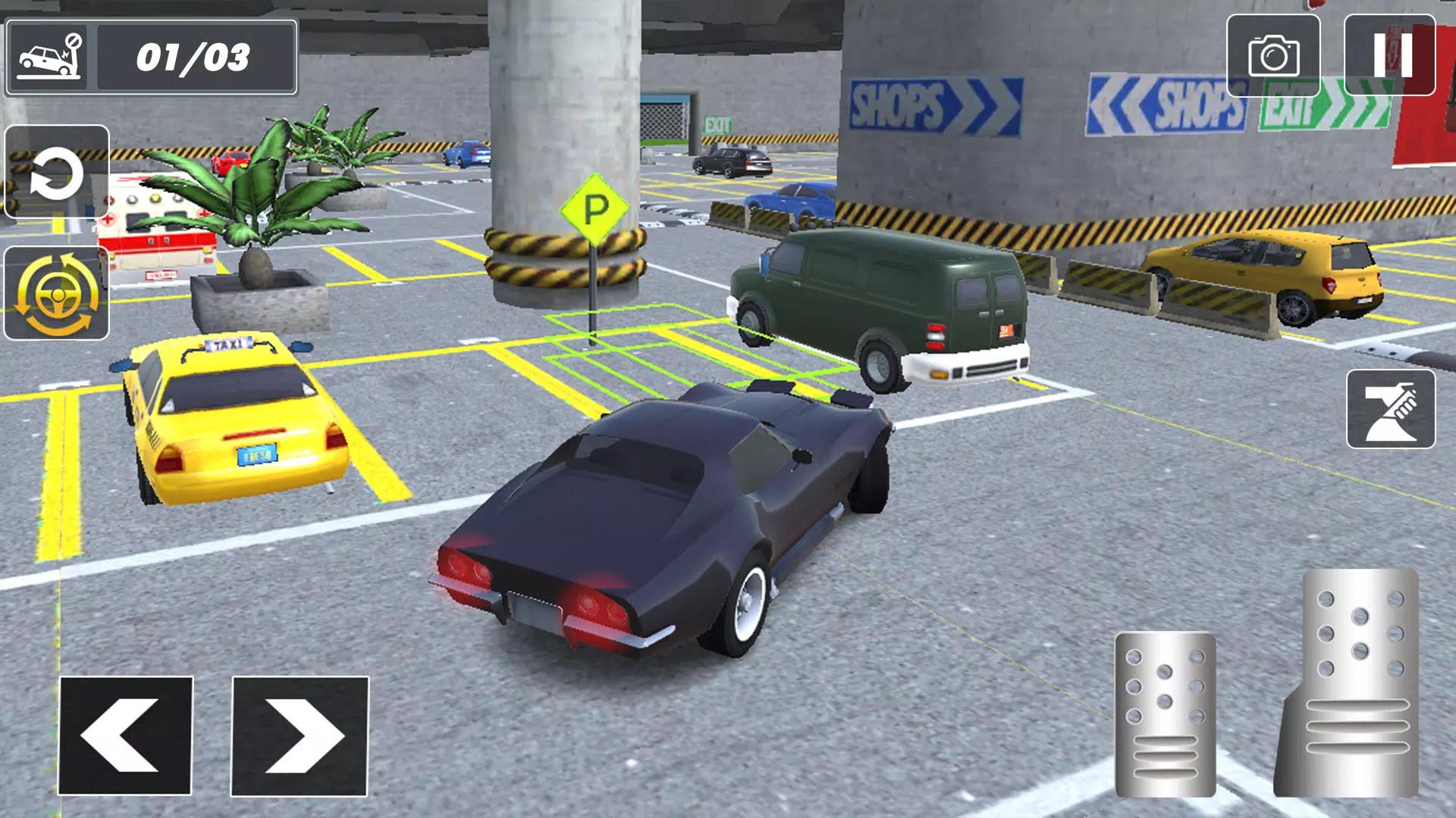 Car Parking 3D Simulation Game স্ক্রিনশট 2