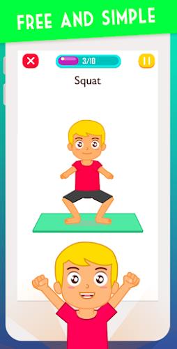 Exercise for Kids at home 螢幕截圖 2