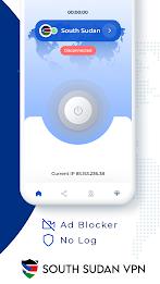 VPN South Sudan - Get SSD IP Tangkapan skrin 1