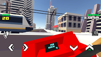 Blocky Moto Racing: Bike Rider Скриншот 1