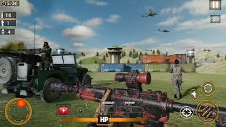 Modern Commando 3D: Army Games Captura de tela 0