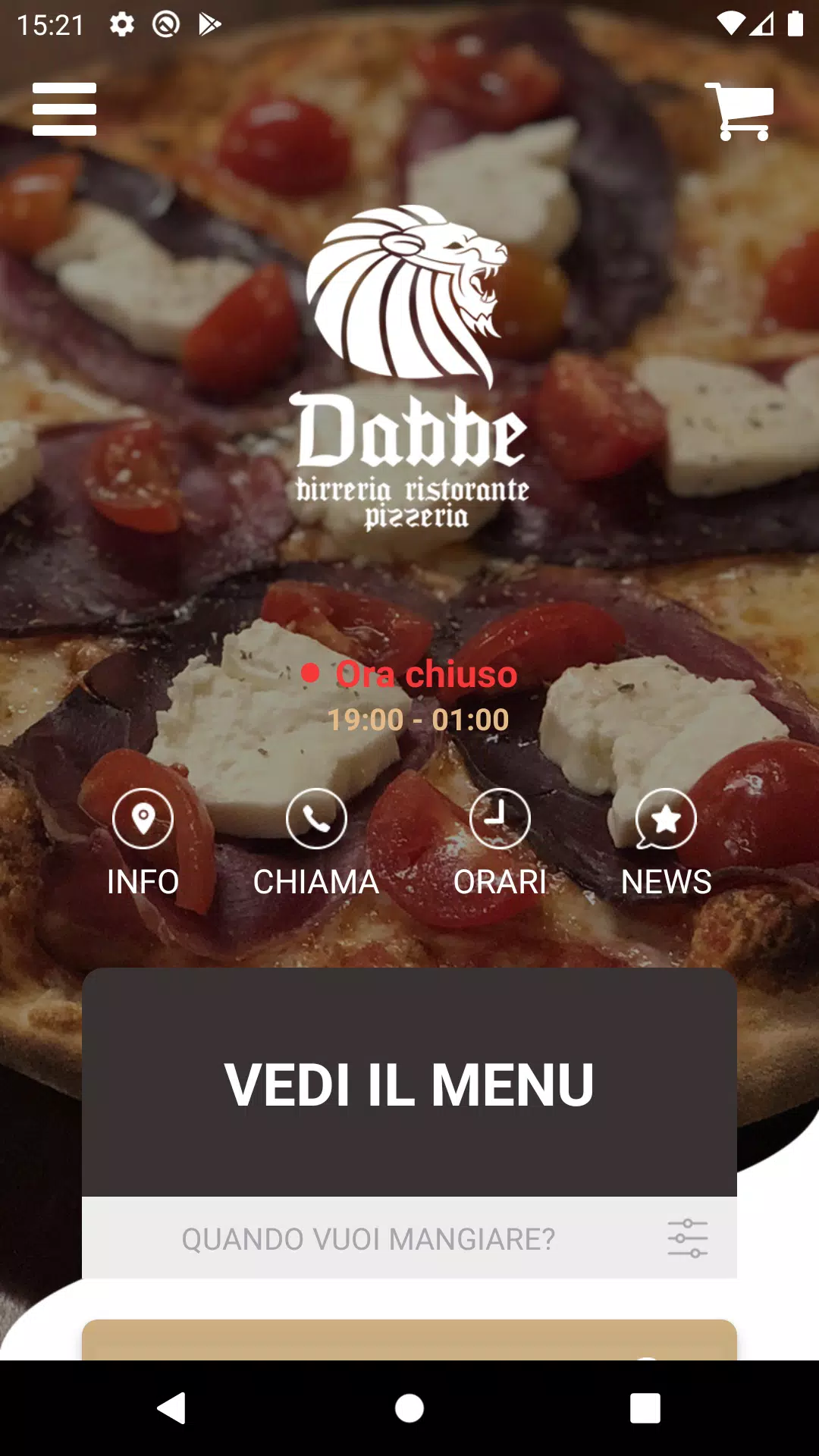 Pizzeria Dabbe Tangkapan skrin 0