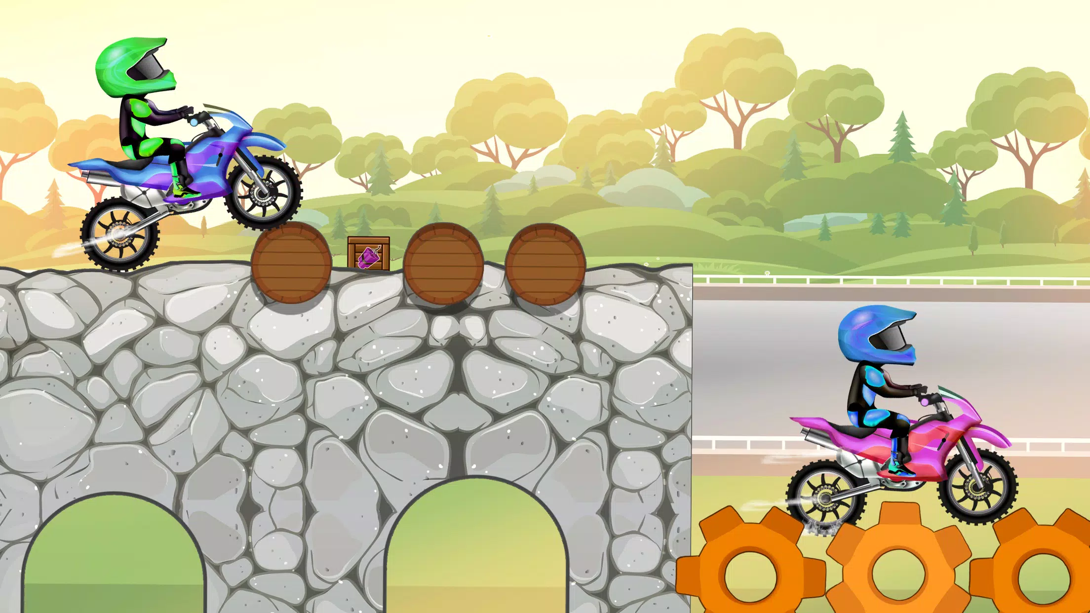 Moto Bike Stunt Race Screenshot 1