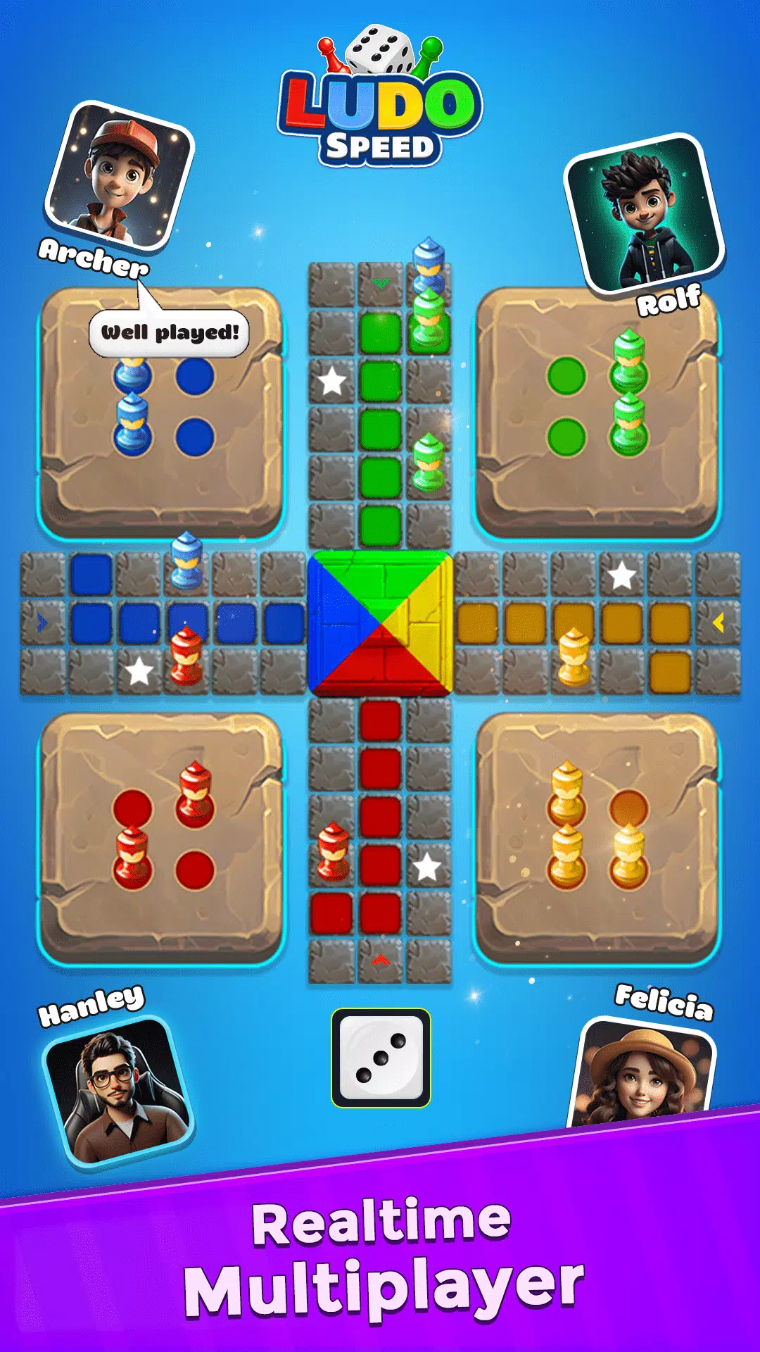 Ludo Speed - Dice Game Fun! স্ক্রিনশট 1