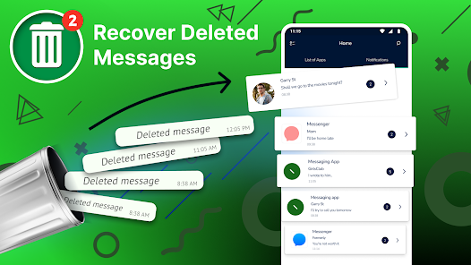 Deleted Messages Recovery Ảnh chụp màn hình 3