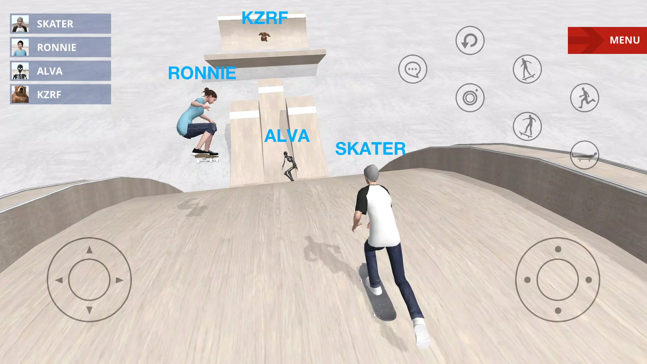 Skate Space Captura de tela 0