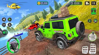 Real Jeep SUV Driving Games 3D 스크린샷 1