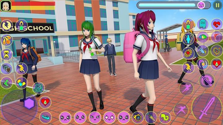 Anime High School Girl Fighter Скриншот 3