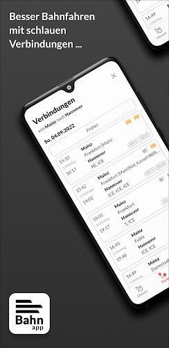 Bahn: Fahrplan & Live Tracking Capture d'écran 1