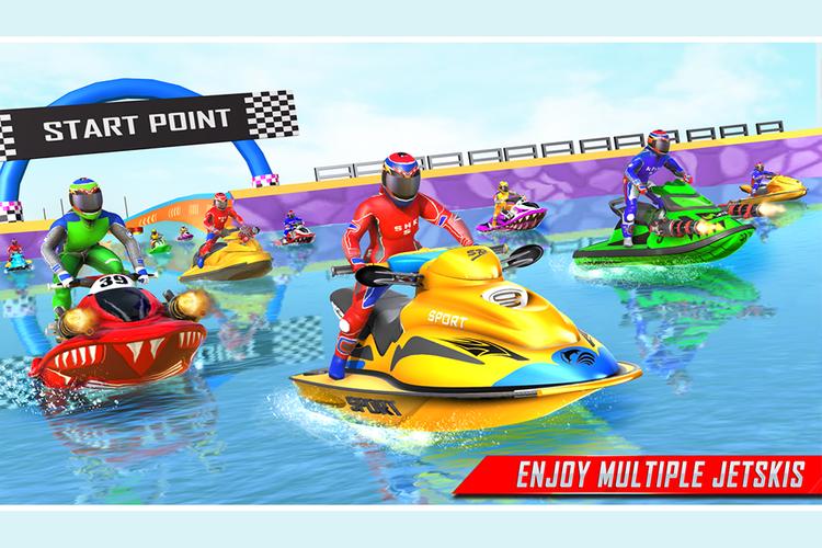 Jet Ski Racing Games 3D Capture d'écran 3