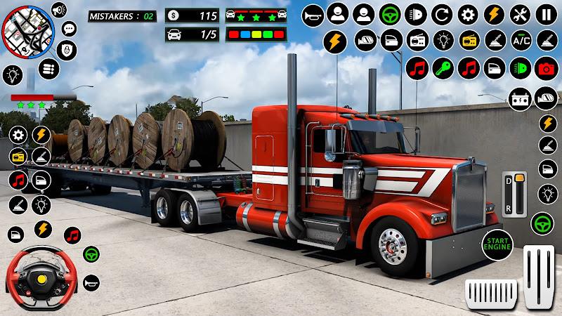 US Cargo Truck Simulator Games ဖန်သားပြင်ဓာတ်ပုံ 3