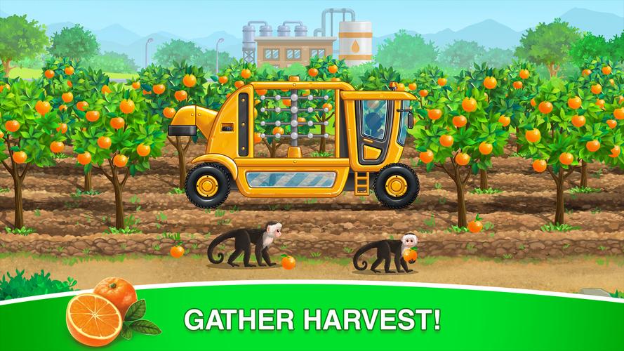 Farm kids games my Farming car 螢幕截圖 3