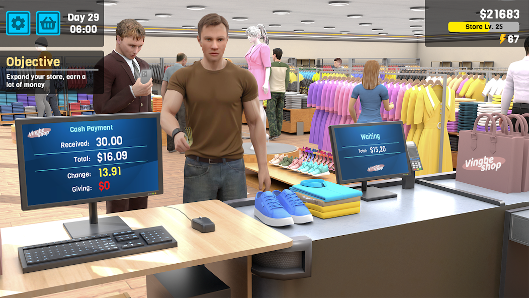 Clothing Store Simulator Mod Screenshot 2