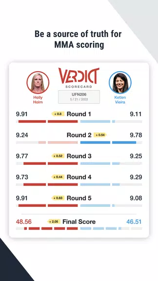 Verdict MMA Picks & Scoring スクリーンショット 3