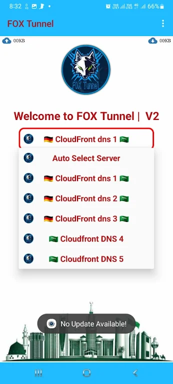 Fox Tunnel - Secure Fast VPN Captura de pantalla 0