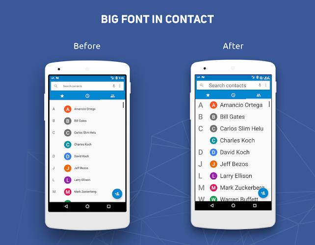 Big Font - Change Font Size & Text Size Schermafbeelding 1