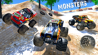 Monster Truck Games Simulator Schermafbeelding 0