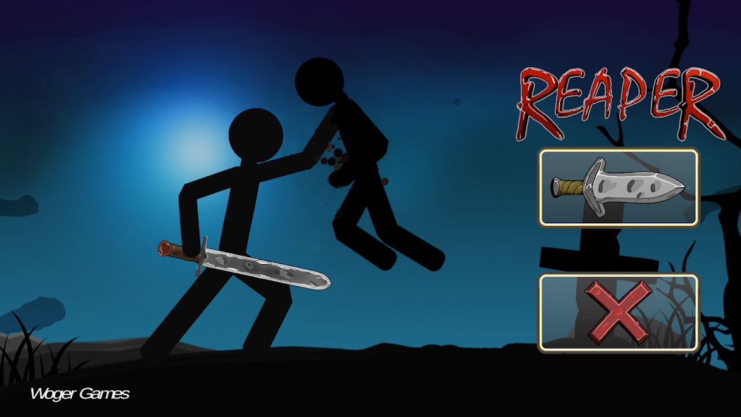 Stickman Reaper Mod Tangkapan skrin 0