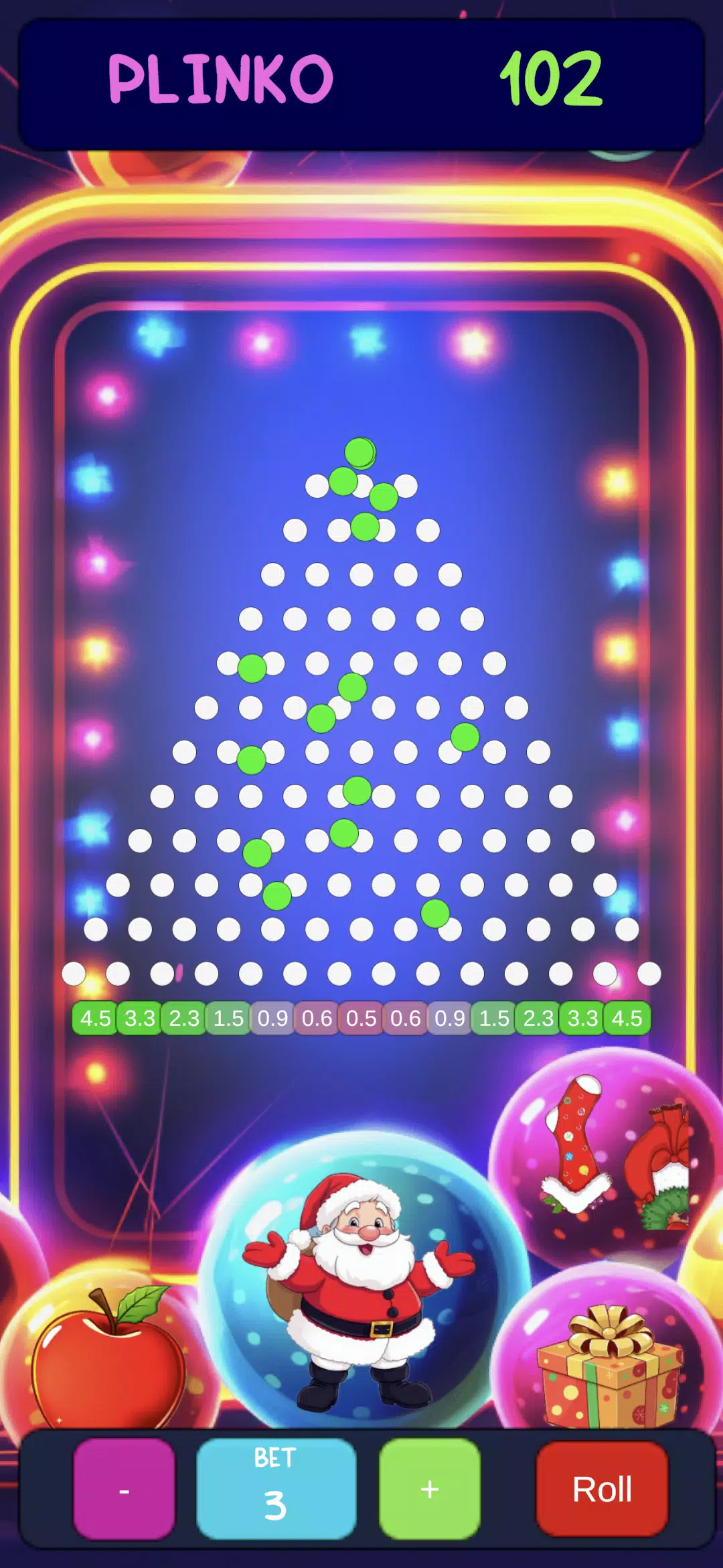 Christmas Plinko Fight Screenshot 1