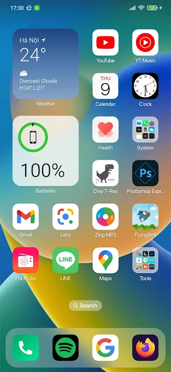 HiPhone Launcher, HiOS Themes Ảnh chụp màn hình 0