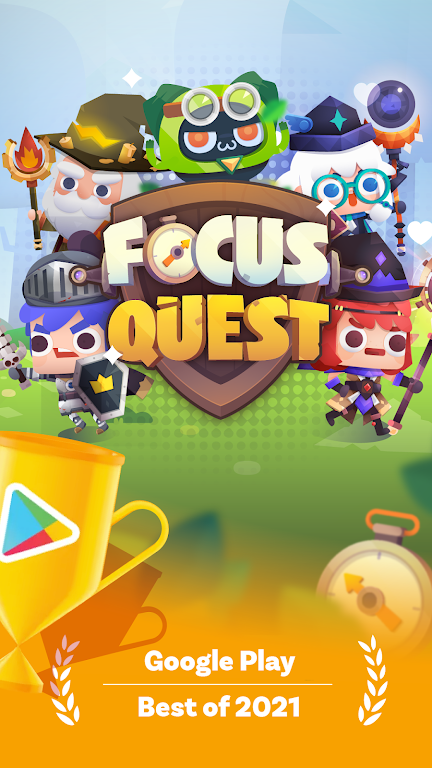 Focus Quest: Pomodoro adhd app Ekran Görüntüsü 0